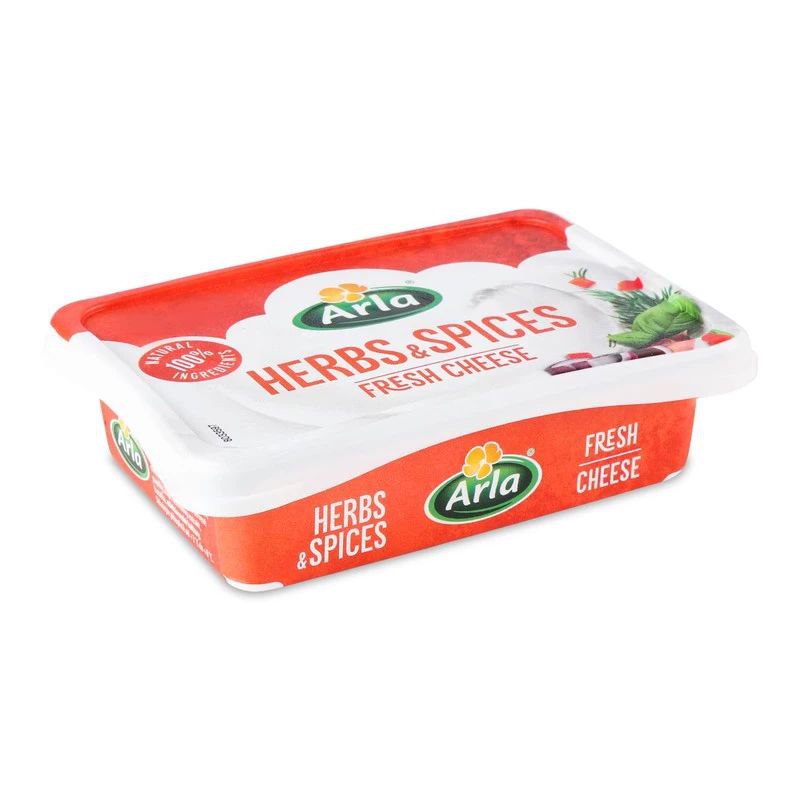Крем-сир Arla 50% з травами та спеціями 200г